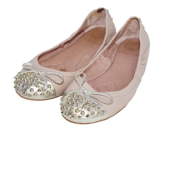 Vince Camuto Ferguson Gold Flats, Size 8.5 - Picture 6 of 8